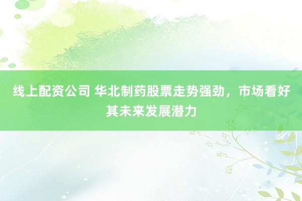 线上配资公司 华北制药股票走势强劲，市场看好其未来发展潜力